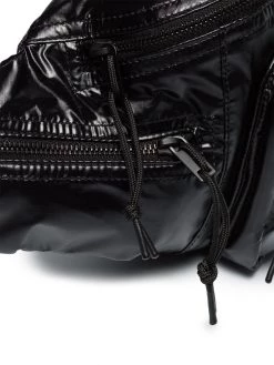 Saint Laurent logo printed padded belt bag