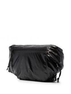 Saint Laurent logo printed padded belt bag