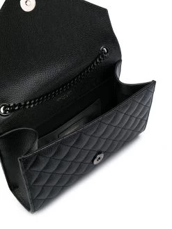 Saint Laurent small Monogram matelassé envelope crossbody bag