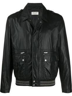 Saint Laurent collared bomber jacket