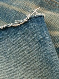 Saint Laurent high-waisted denim shorts