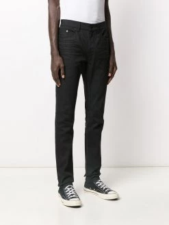 Saint Laurent creased skinny jeans