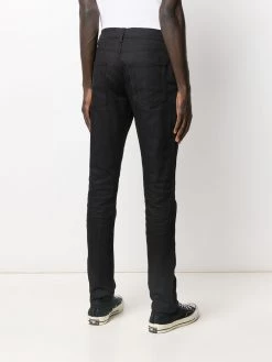 Saint Laurent creased skinny jeans