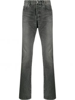 Saint Laurent faded effect jeans