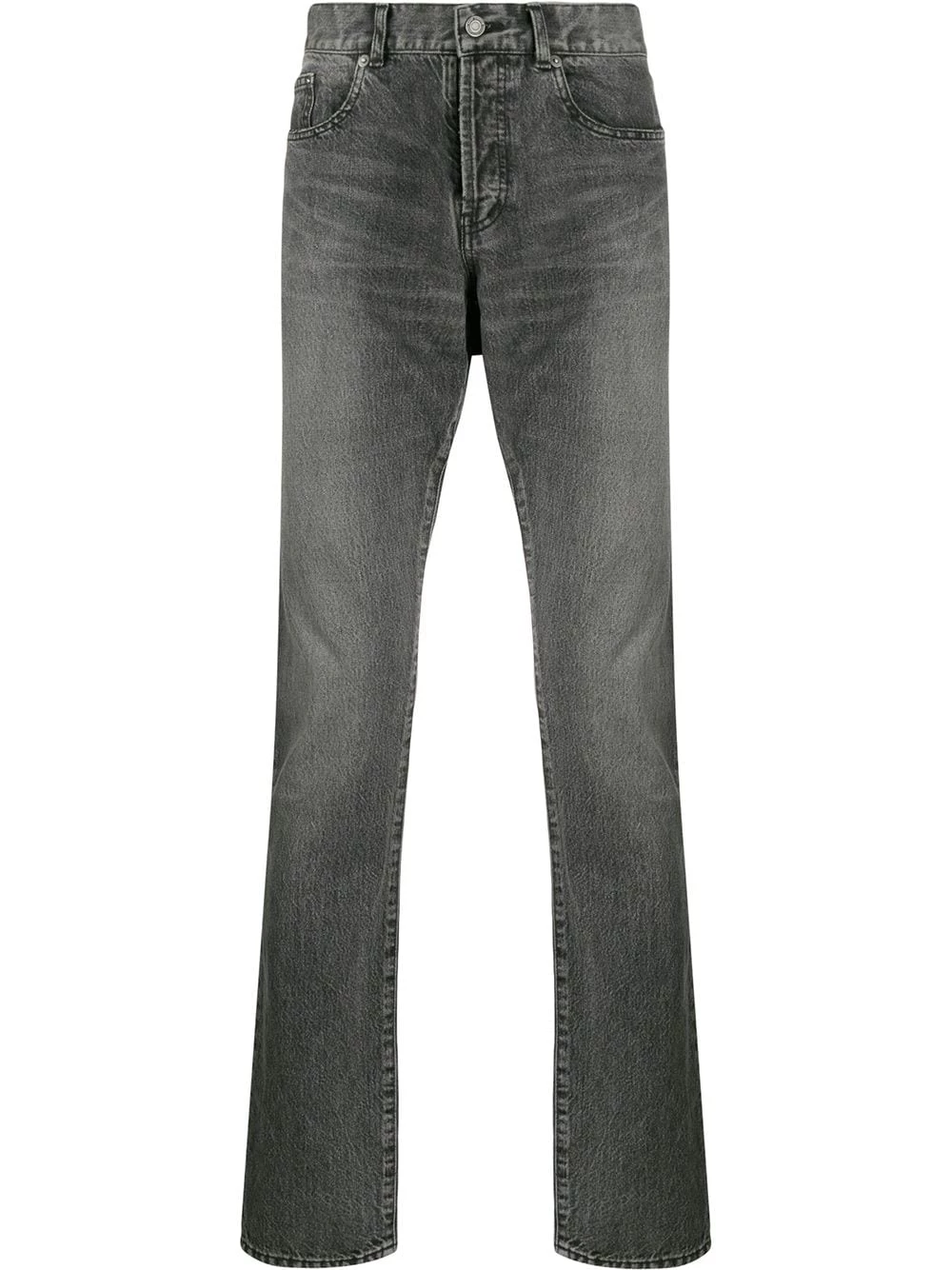 Saint Laurent faded effect jeans