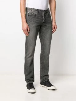 Saint Laurent faded effect jeans