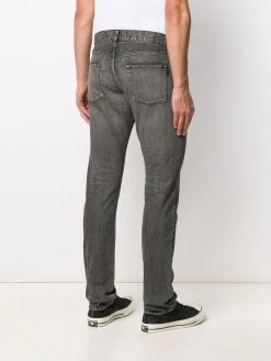 Saint Laurent faded effect jeans