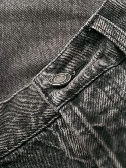 Saint Laurent faded effect jeans