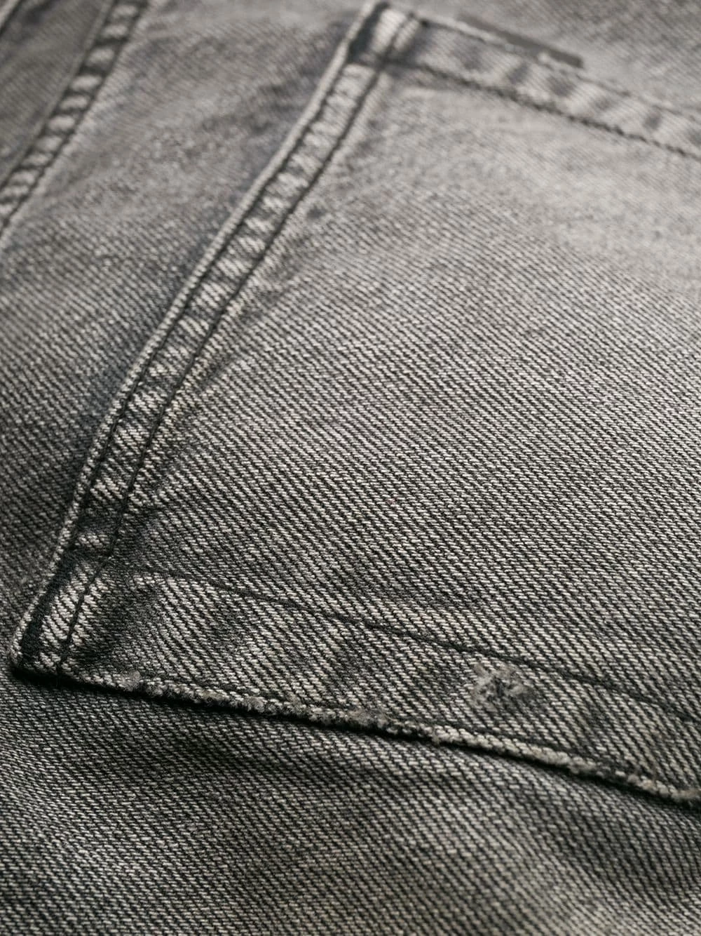 Saint Laurent faded effect jeans