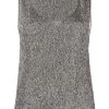 Saint Laurent metallic sleeveless top
