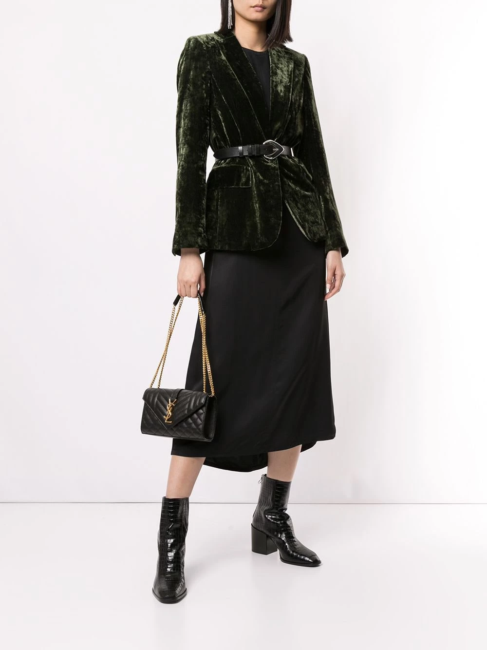 Saint Laurent small Envelope crossbody bag