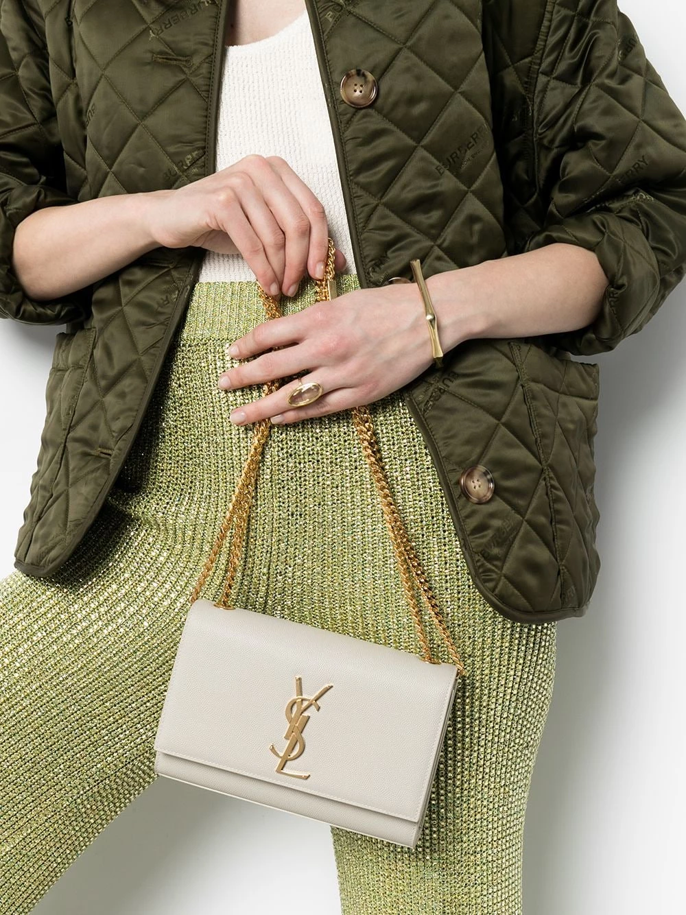 Saint Laurent Kate monogram shoulder bag