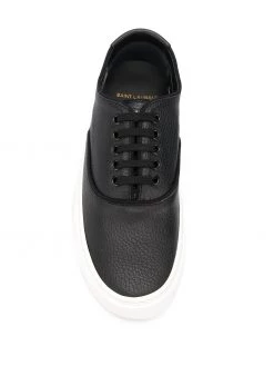 Saint Laurent textured low-top sneakers