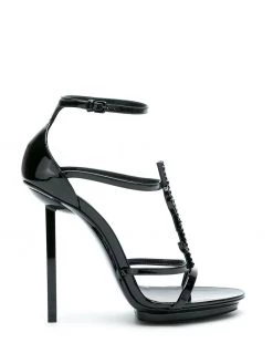 Saint Laurent Cassandra 110mm heeled sandals