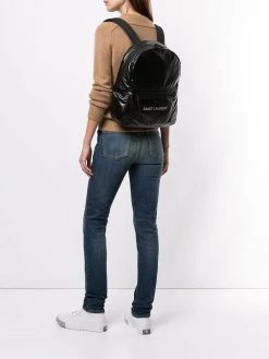 Saint Laurent Nuxx logo backpack
