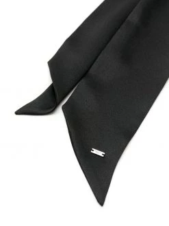 Saint Laurent lavallière thin scarf
