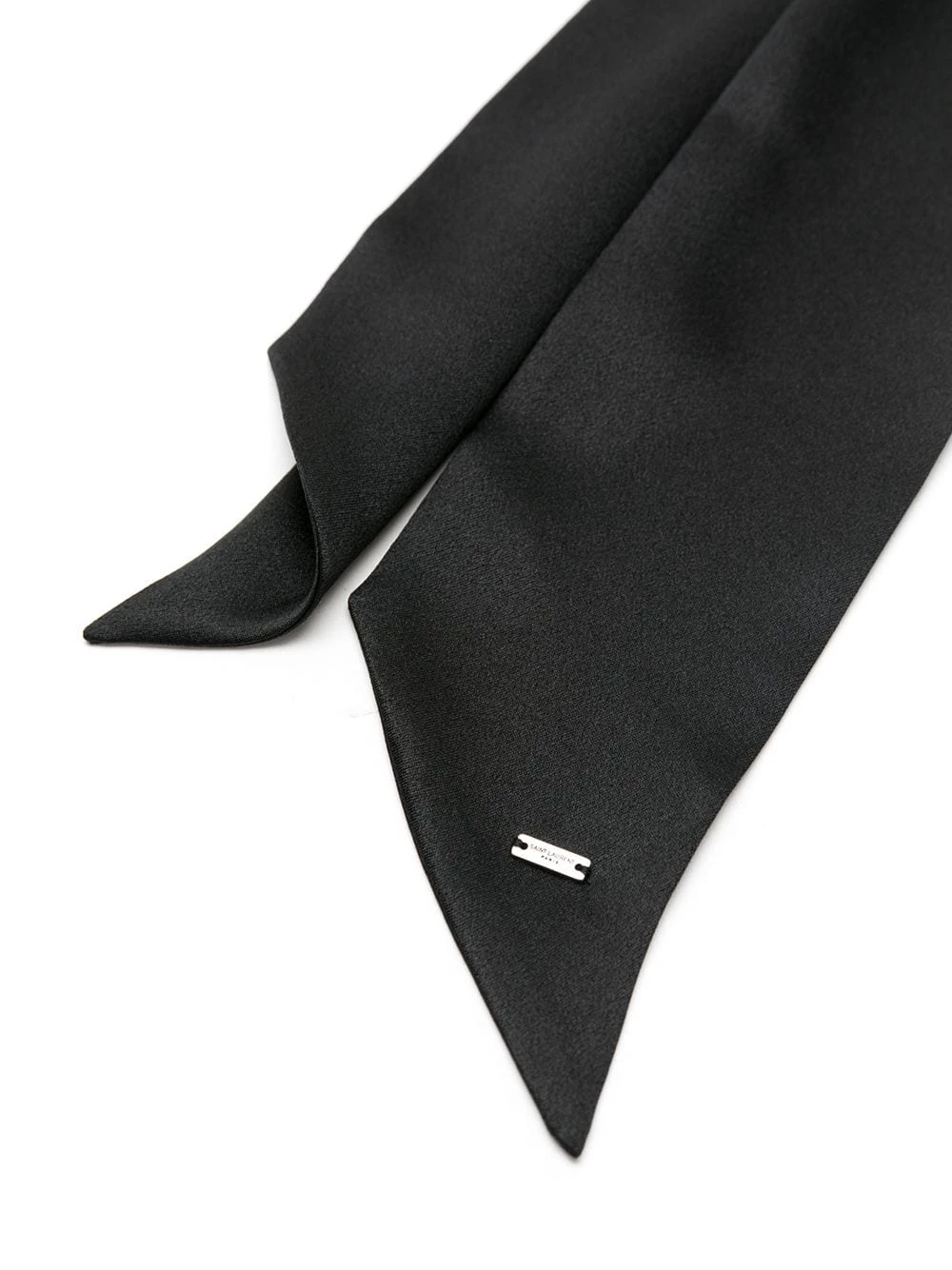 Saint Laurent lavallière thin scarf