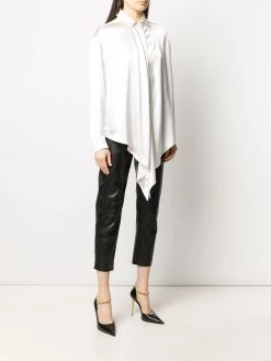 Saint Laurent draped shirt