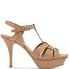 Saint Laurent Tribute 105mm platform sandals