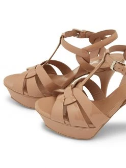 Saint Laurent Tribute 105mm platform sandals