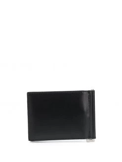 Saint Laurent logo plaque money clip wallet