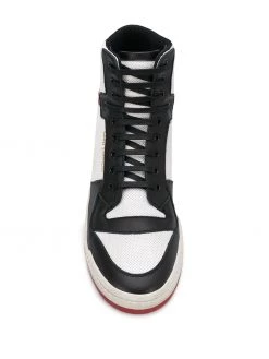 Saint Laurent SL24 panelled high-top sneakers