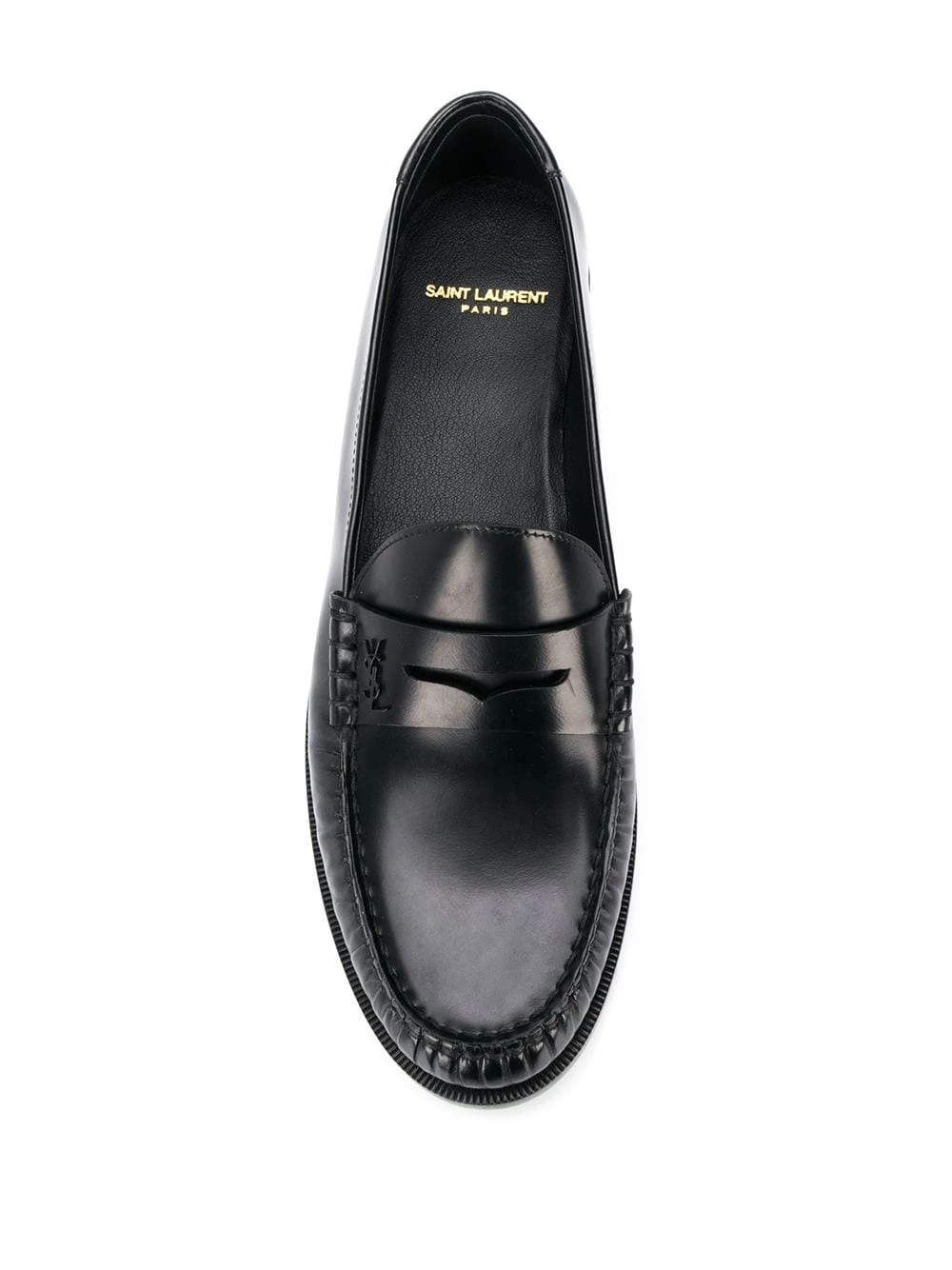Saint Laurent Monogram penny loafers
