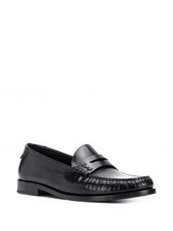 Saint Laurent Monogram penny loafers