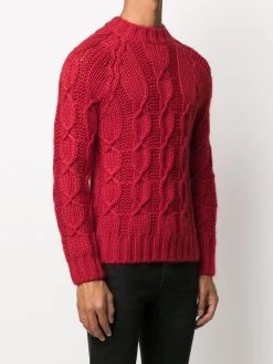 Saint Laurent cable knit jumper
