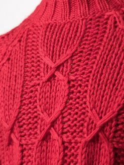 Saint Laurent cable knit jumper