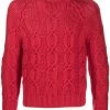 Saint Laurent cable knit jumper