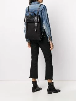 Saint Laurent Verneuil buckle fastening backpack