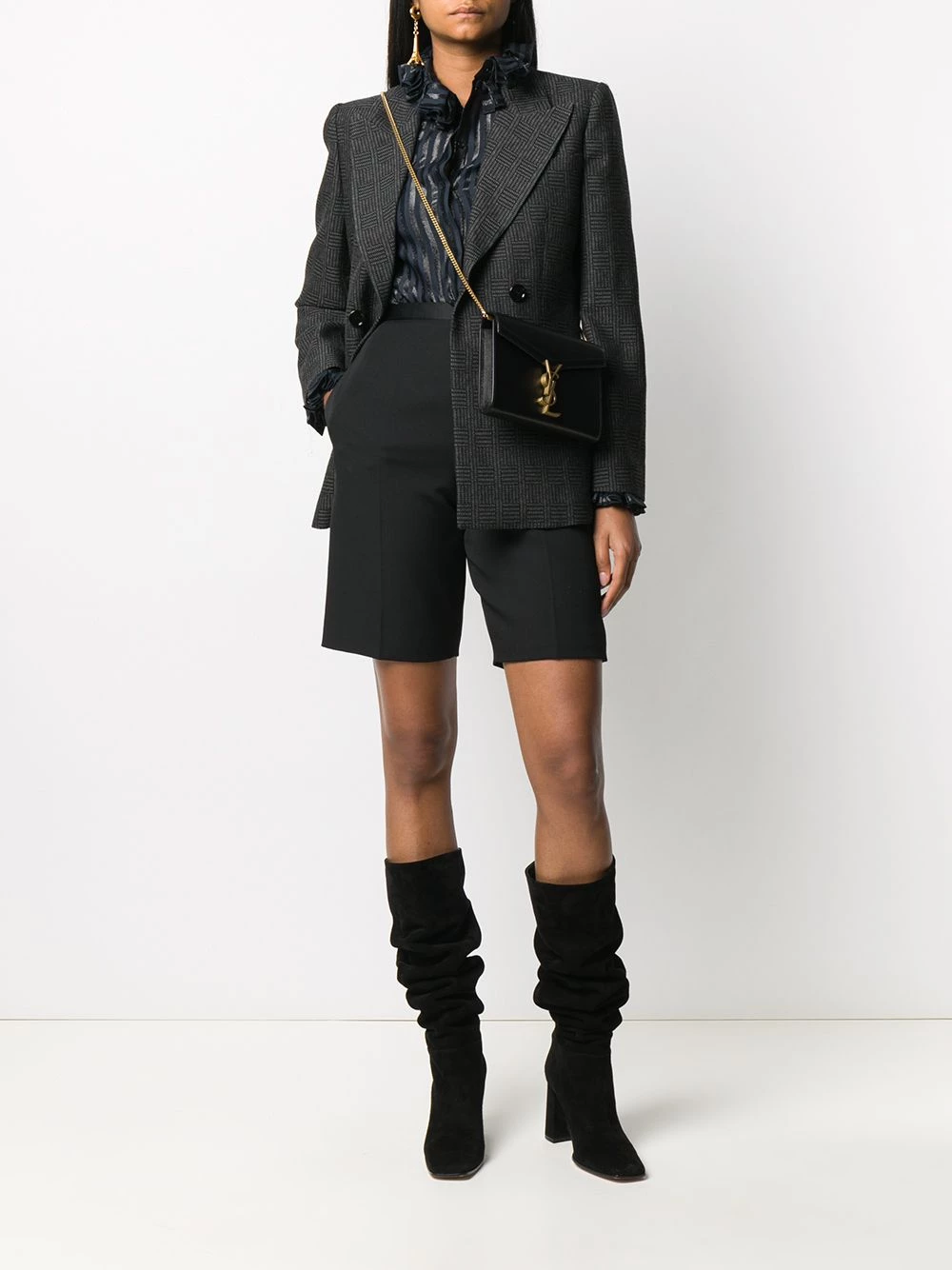 Saint Laurent YSL chain wallet