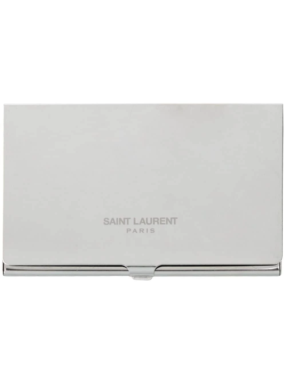 Saint Laurent metal card case