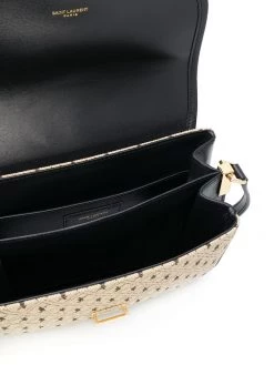 Saint Laurent small Monogram all-over satchel