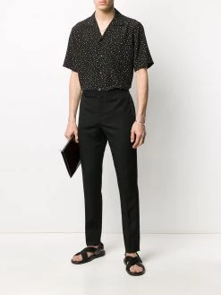 Saint Laurent side-stripe tailored trousers