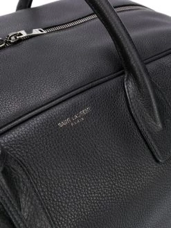 Saint Laurent large top handles bowling bag