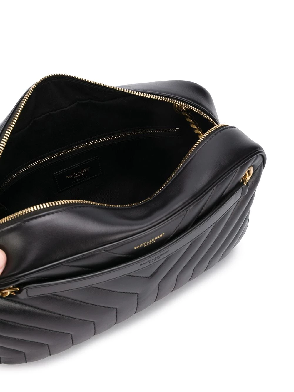 Saint Laurent Joan quilted camera bag