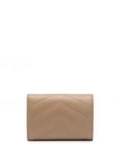 Saint Laurent Monogramme quilted logo wallet