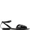 Saint Laurent Tribute patent leather sandals