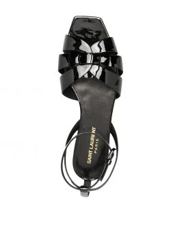 Saint Laurent Tribute patent leather sandals