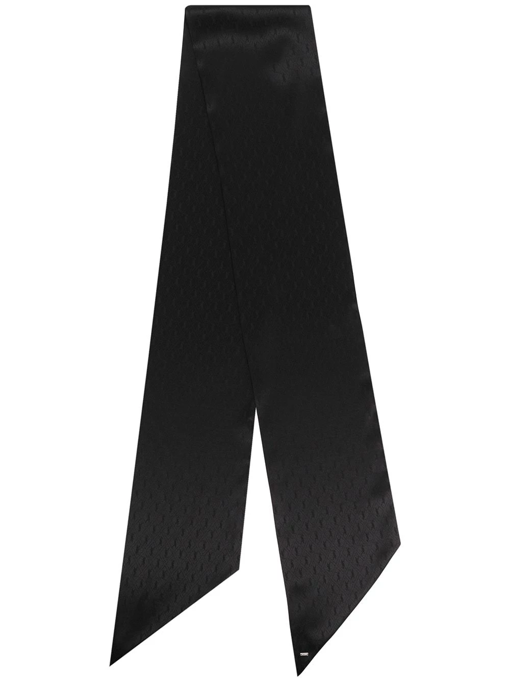 Saint Laurent Monogram lavallière scarf
