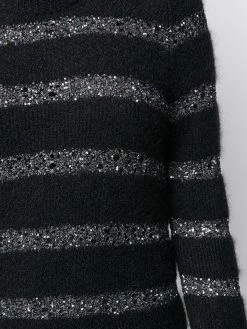 Saint Laurent striped jumper dress
