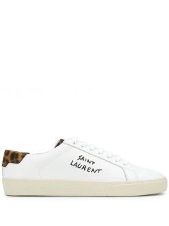 Saint Laurent graphic print sneakers