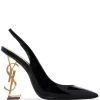 Saint Laurent Opyum 110mm slingback pumps