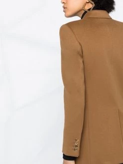 Saint Laurent double-breasted wool and cashmere-blend blazer