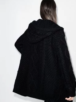 Saint Laurent chunky cable-knit cardigan