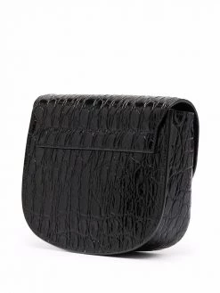 Saint Laurent Kaia crocodile-effect crossbody bag