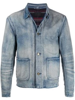 Saint Laurent faded denim jacket