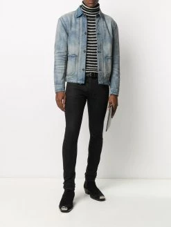 Saint Laurent faded denim jacket